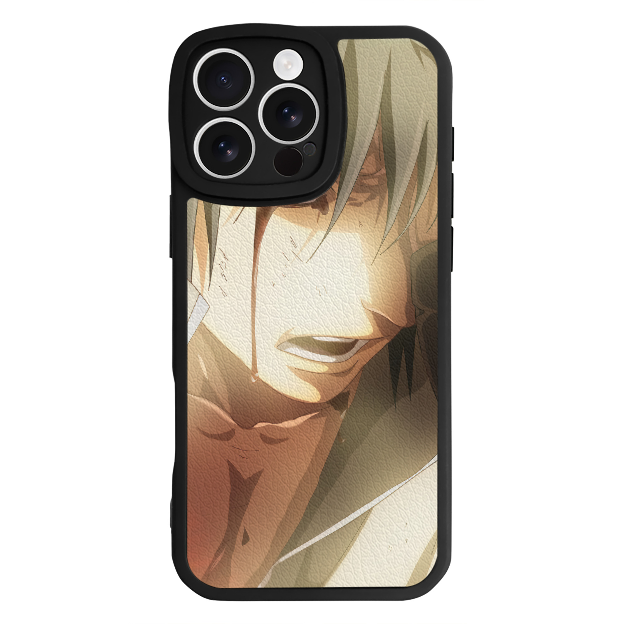 （画像用） NARUTO -ナルト- NARUTO -ナルト- 疾風伝 【iPhone 16シリーズ対応】シリコンスマホケース（レザー調） 材質：シリコン